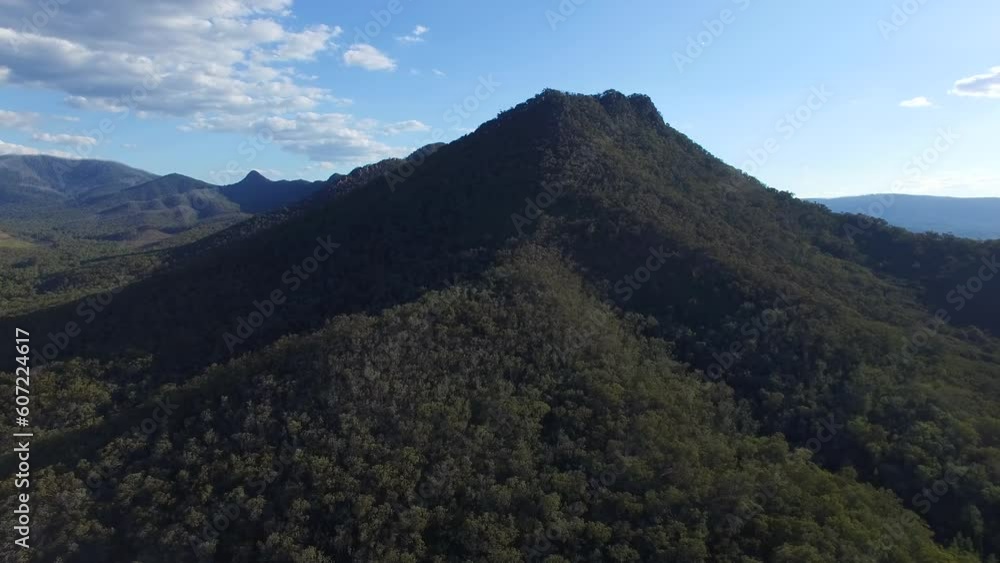 Drone shots of wilderness and mountain range and high country victoria australia, pan shot Drone shots of wilderness and mountain range and high country victoria australia, pan shot