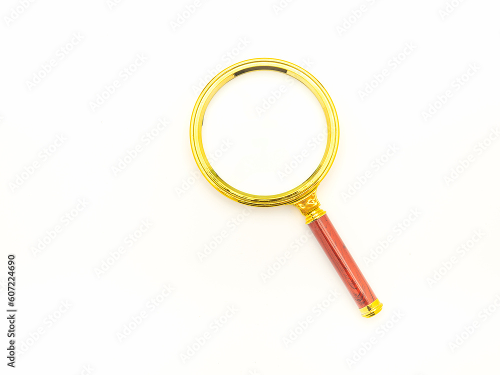Magnifying glass isolated on a white background Magnifying glass isolated on a white background