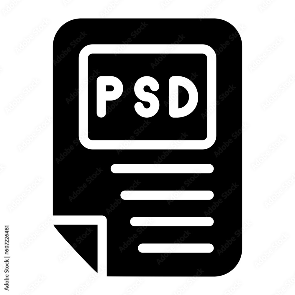 psd file Solid icon psd file Solid icon