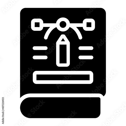 editorial design Solid icon