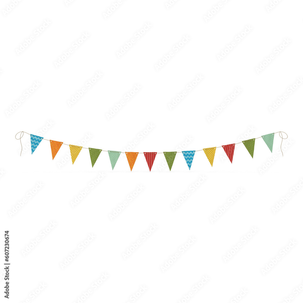 Obraz premium Colorful bright confetti isolated on transparent background