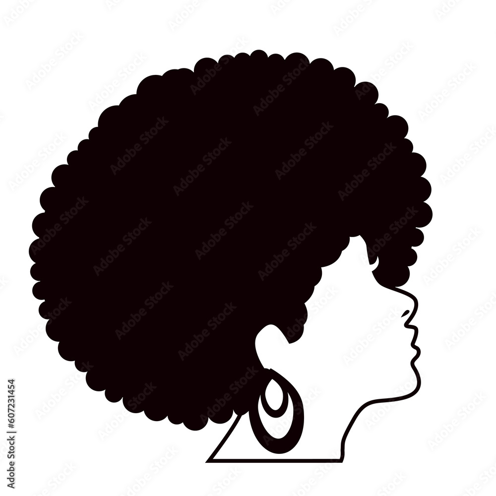 silhouette of black afroamerican woman juneteenth i am black history silhouette of black afroamerican woman juneteenth i am black history