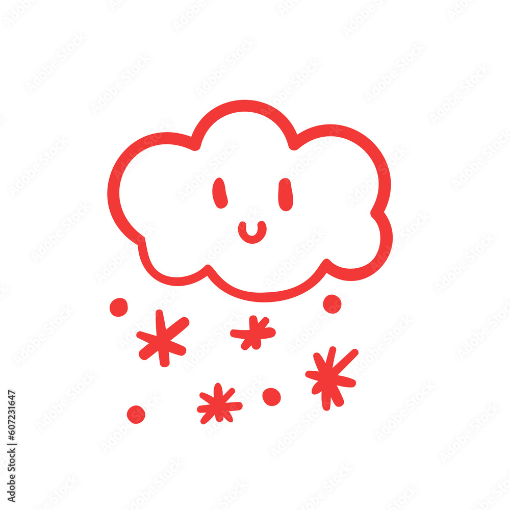 hand drawn doodle elements weather symbol for decorating cute cards hand drawn doodle elements weather symbol for decorating cute cards