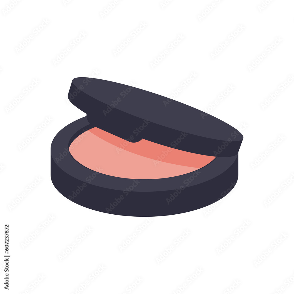 beauty equipment A portable cosmetic powder for charming face care.