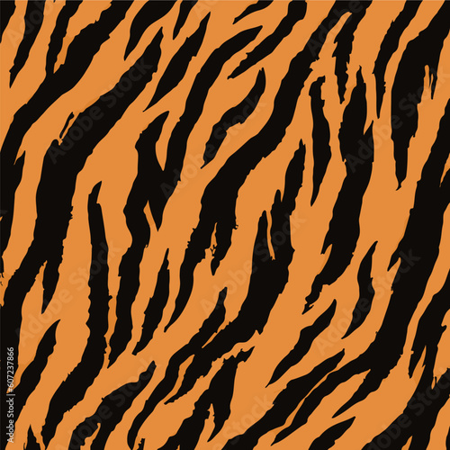 Minimalist tiger skin texture pattern..