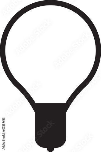 bulb vector icon