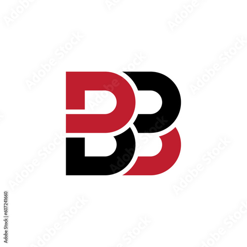 BB letter combination logo design for brand company.