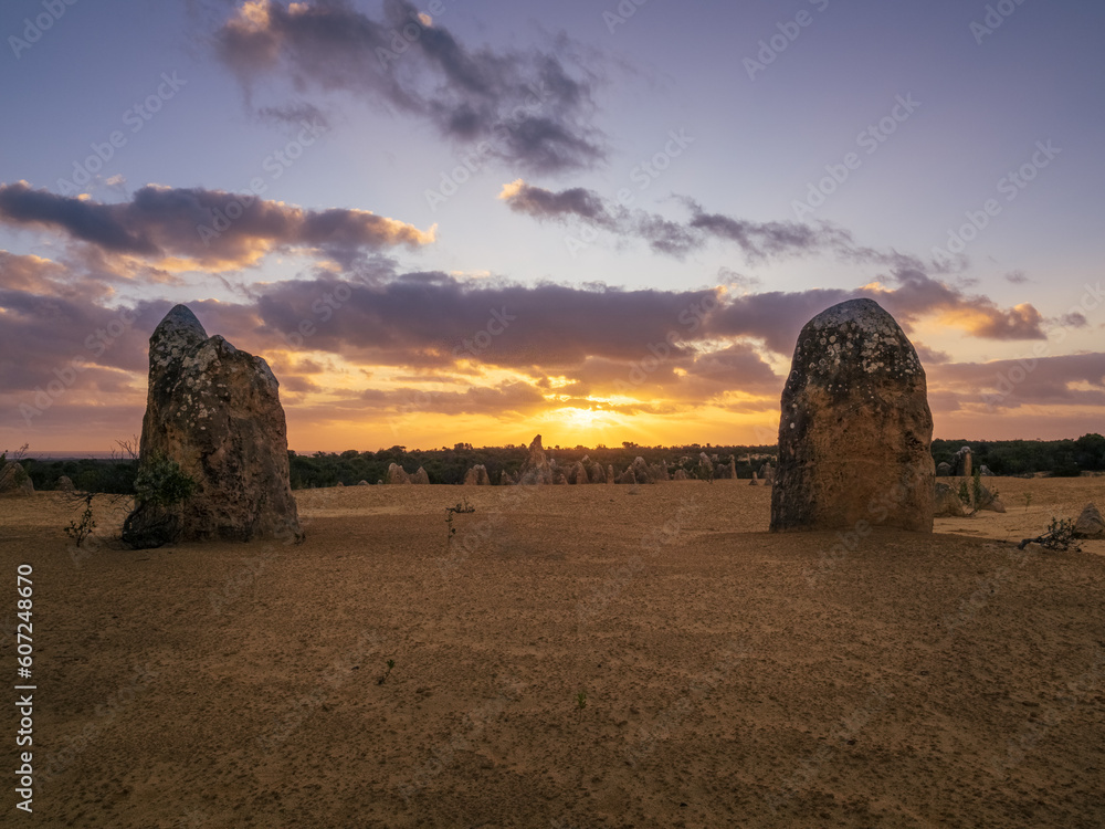 Sunset at The Pinnacles Western Australia