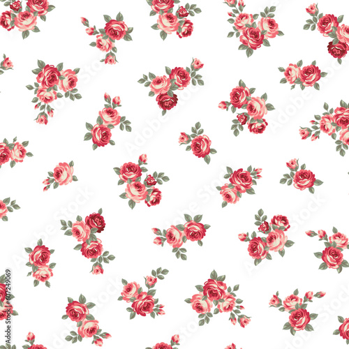Cute rose pattern perfect for textile patterns,