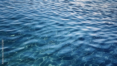 smooth water ripples background Generative AI