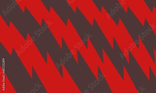 Abstract background with reflective red sharp
