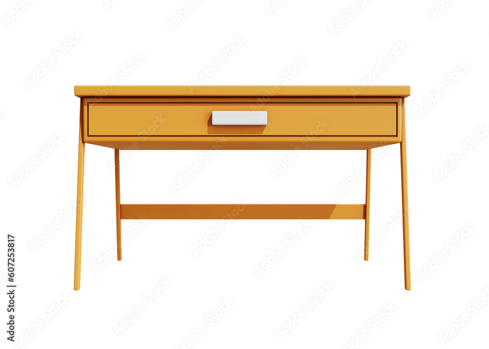 3d wooden table icon isolated object 3d wooden table icon isolated object