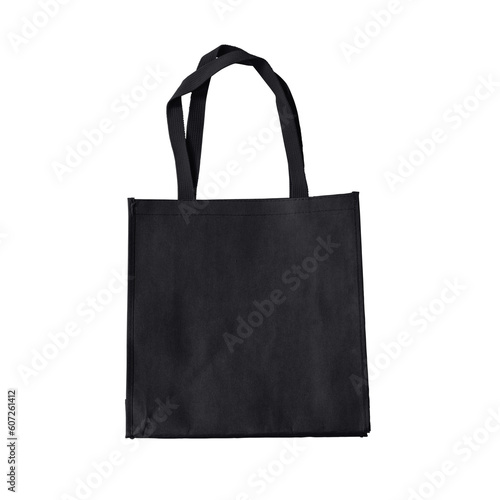 black shopping bag, tote bag