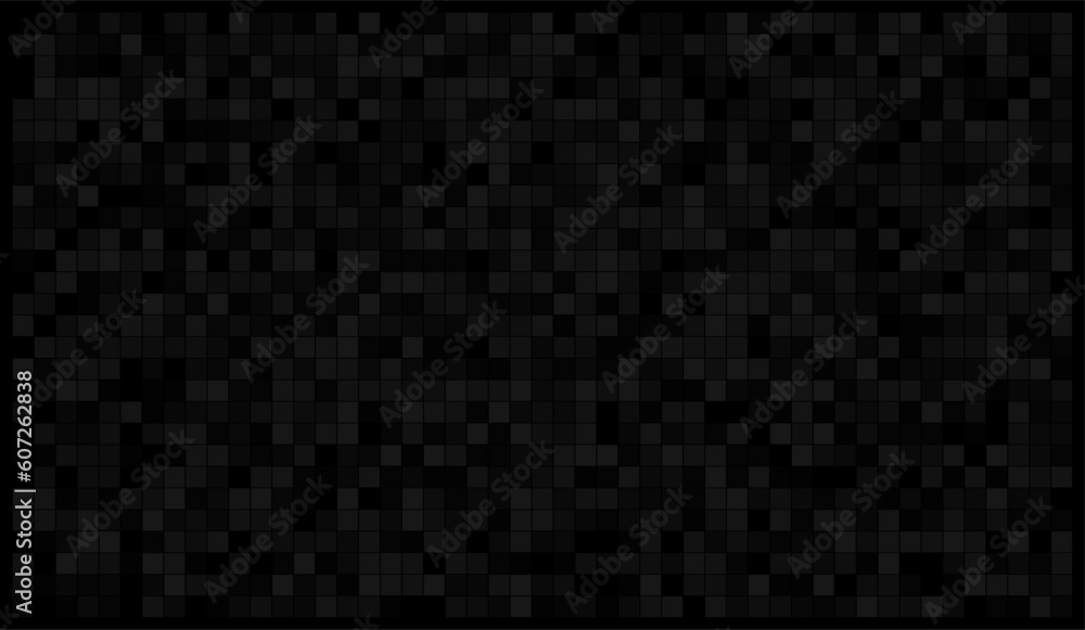 square pixels of mosaic background (black) square pixels of mosaic background (black)