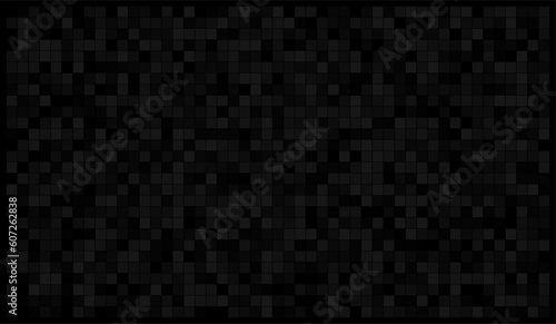 square pixels of mosaic background (black)