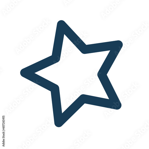 illustration of a icon star