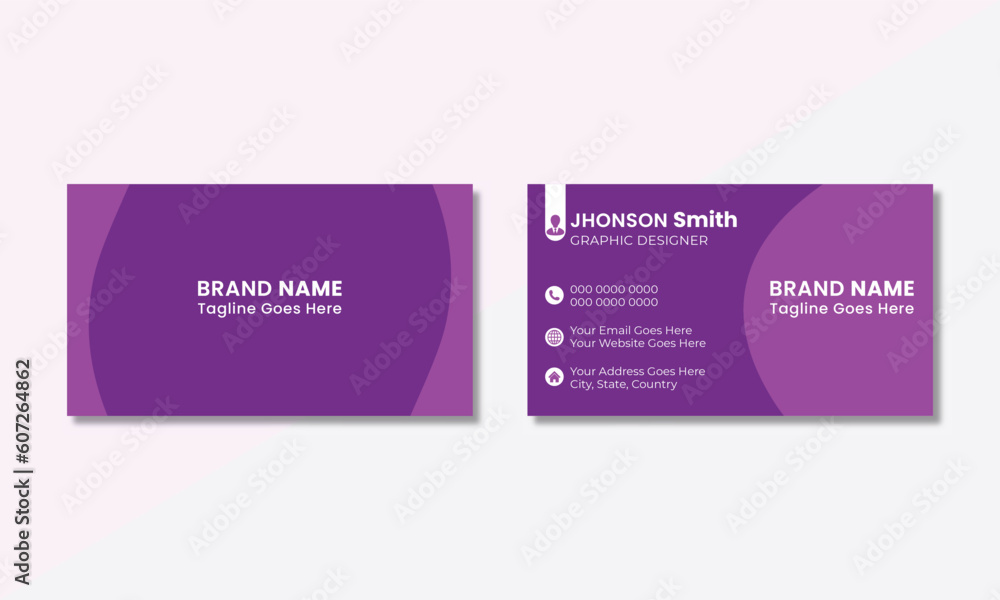 Business card, Business card template, Company card, Visiting card, Business branding, corporate