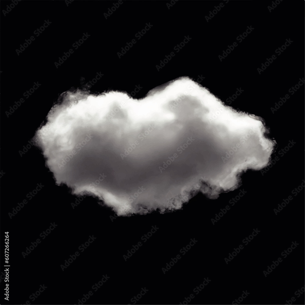 Smoke or cloud vector stock image Smoke or cloud vector stock image