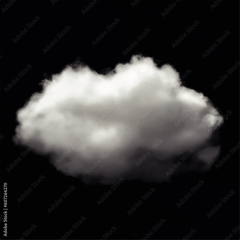 Smoke or cloud vector stock image Smoke or cloud vector stock image