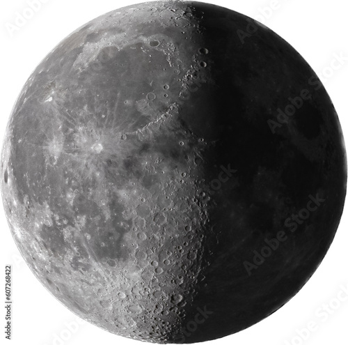 Foto Half moon, transparent background, png