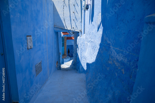 Blue Majesty: Exploring the Azure Streets of Chaouen's Medina © Philippe