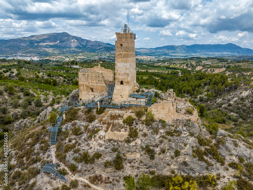 Castle ruins, Penella, Cocentaina, Alcoy/Alcoi, Alicante - Spain photo