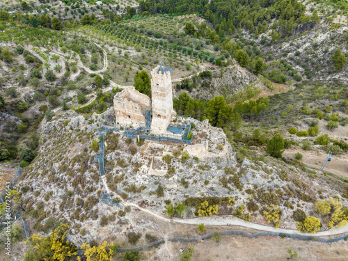 Castle ruins, Penella, Cocentaina, Alcoy/Alcoi, Alicante - Spain photo