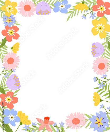 frame of flowers © nuiiko