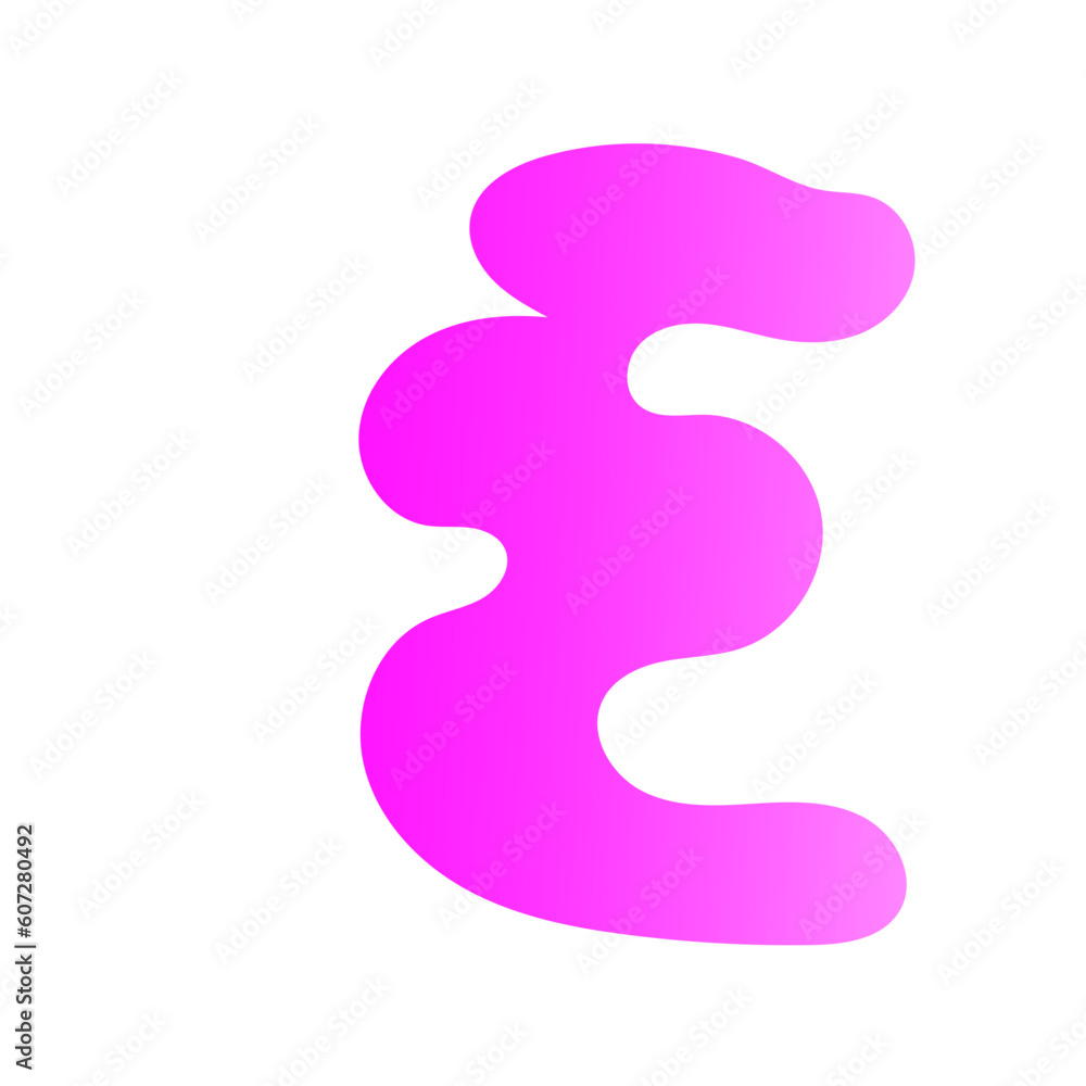 Colorful Gradient Abstract Shape Colorful Gradient Abstract Shape