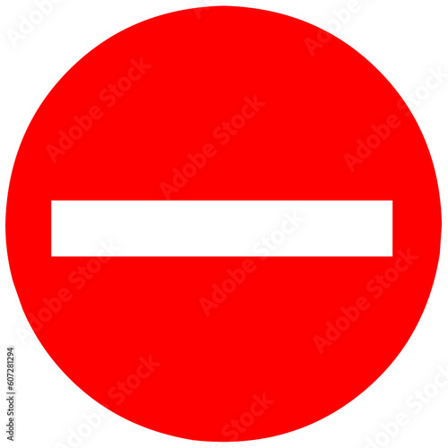 no entry signs, traffic signs