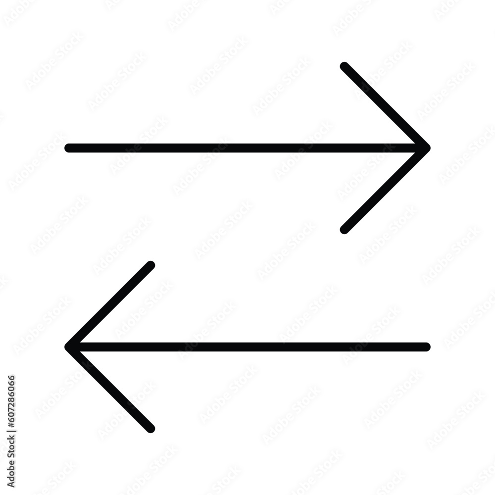 Arrow Icon in trendy flat style isolated on grey background. Arrow symbol for your web site design, logo, app, UI. Vector illustration Arrow Icon in trendy flat style isolated on grey background. Arrow symbol for your web site design, logo, app, UI. Vector illustration