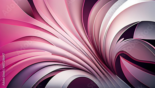 Modern Abstract pink Background . Generate Ai.