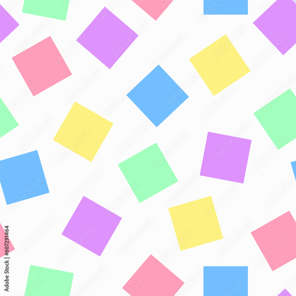 Abstract seamless pattern of squares. Simple geometric image. Printing on fabric, clothing, shirts, dress, cape, wrapper, web, cover, label, banner, emblem. Abstract seamless pattern of squares. Simple geometric image. Printing on fabric, clothing, shirts, dress, cape, wrapper, web, cover, label, banner, emblem.