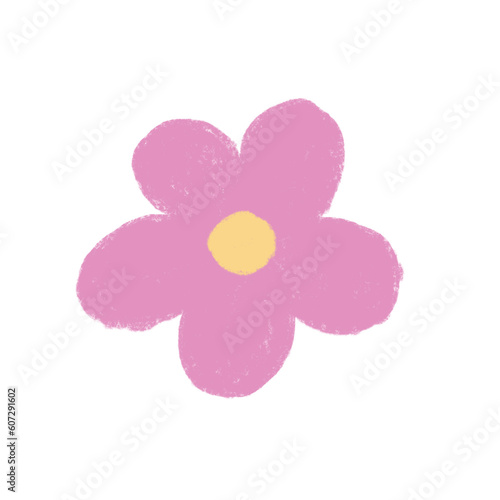 Flower flower’s colorful Stickers minimalist nature plant garden jars object elements icon 