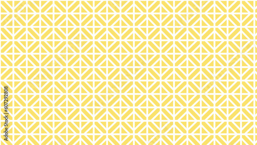 Yellow and white seamless pattern with ornament