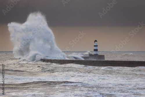 Rough seas at Seaham 1