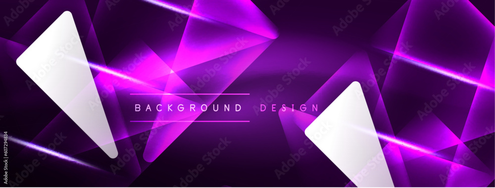 Neon lights hacking geometric background, virtual reality or artificial intelligence concept, cyberpunk geometric template for wallpaper, banner, presentation, background Neon lights hacking geometric background, virtual reality or artificial intelligence concept, cyberpunk geometric template for wallpaper, banner, presentation, background