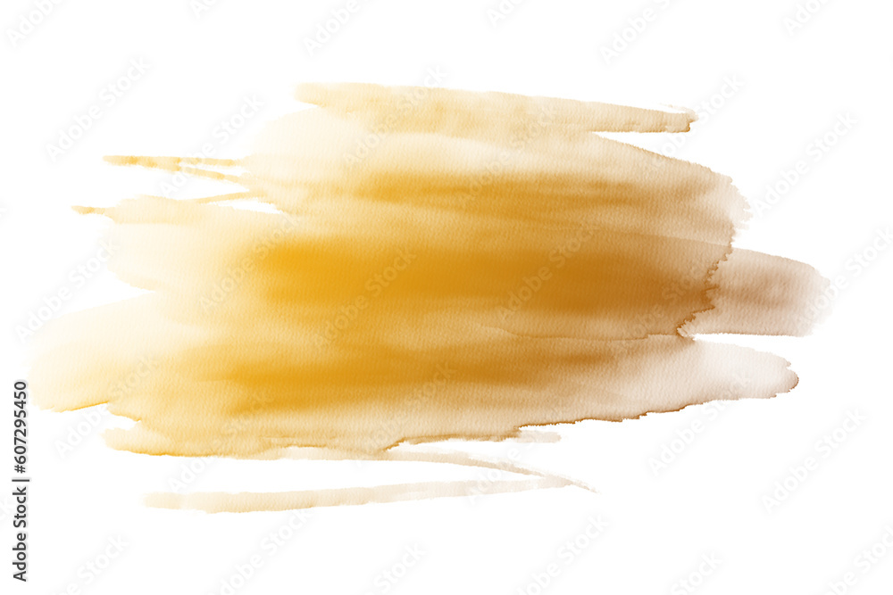 Abstract brown watercolor on white background. Abstract brown watercolor on white background.