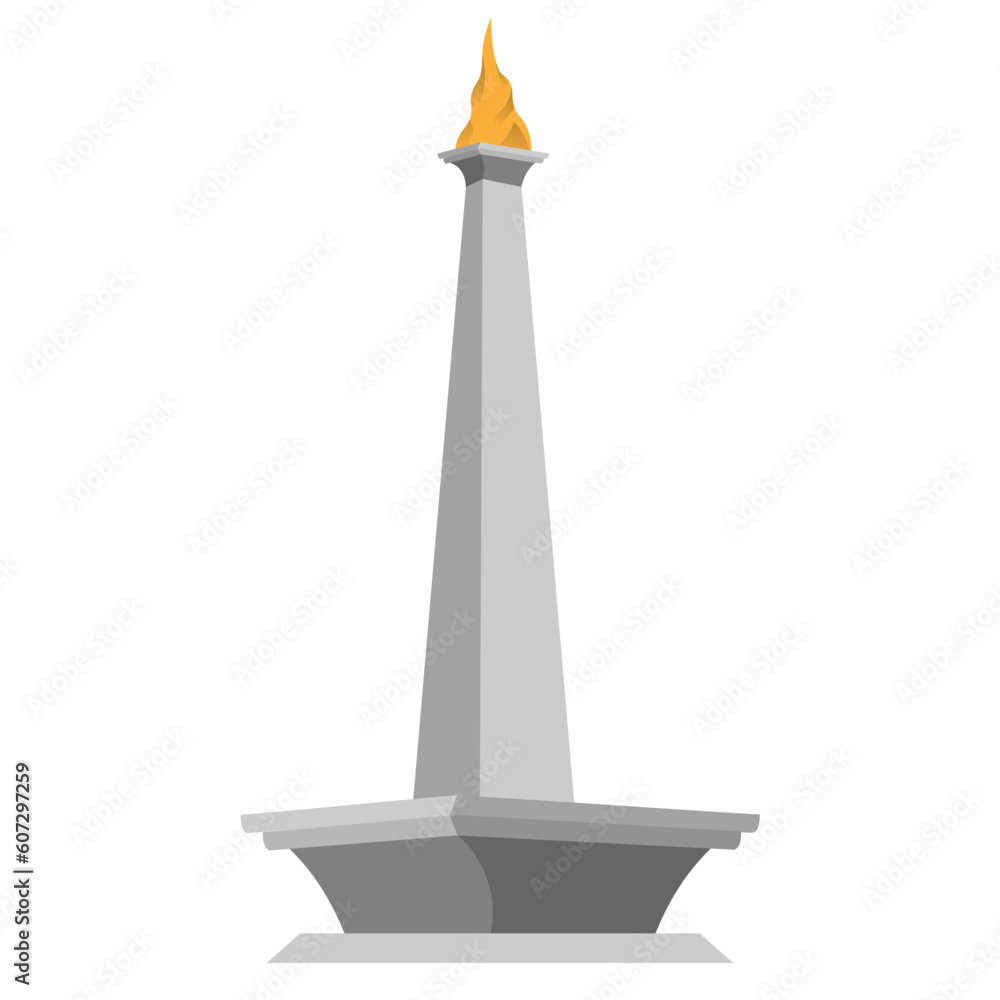 Indonesian National Monument Element Indonesian National Monument Element