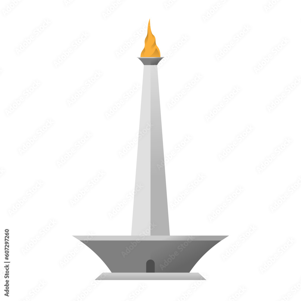 Indonesian National Monument Element Indonesian National Monument Element