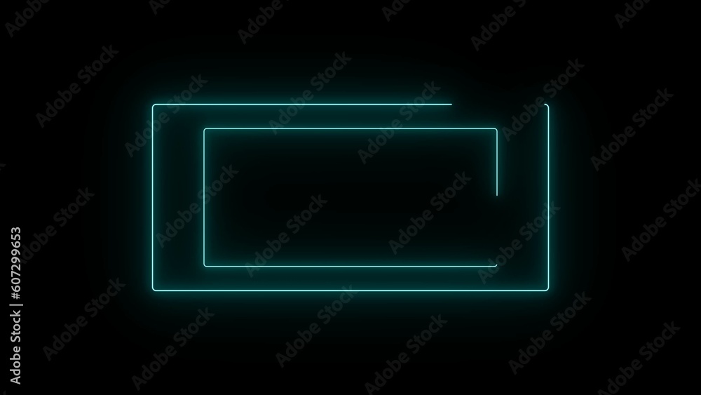 Fototapeta premium abstract beautiful saber light frame illustration background 