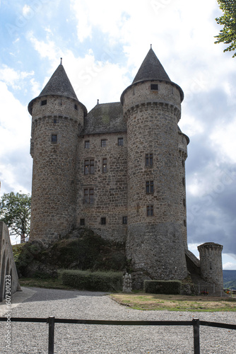 Val Castle in the Cantal region of France