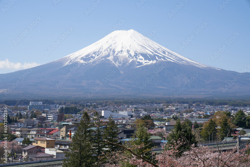 Fuji with clear blue sky 5