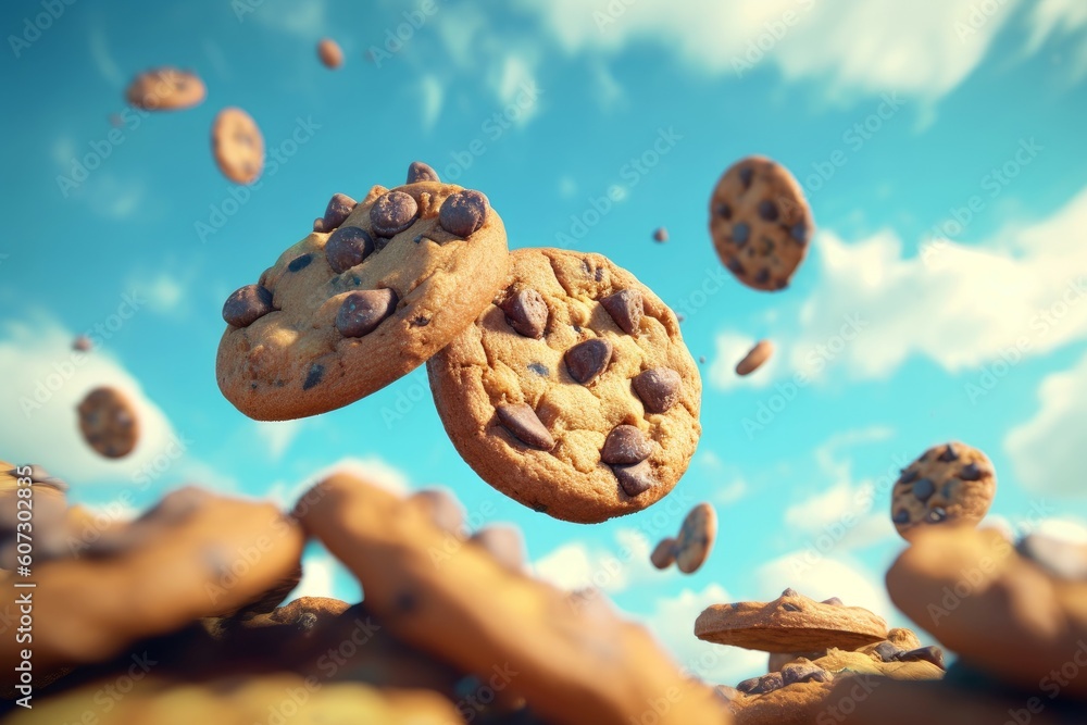 Chocolate chip cookies. Generate Ai Chocolate chip cookies. Generate Ai