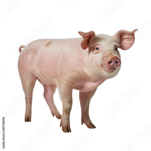 pig isolated on white © krit
