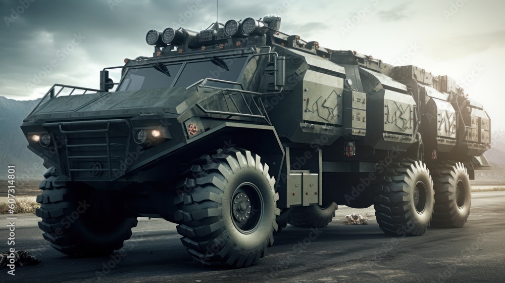Military Armored Transport Vehicle Military Armored Transport Vehicle