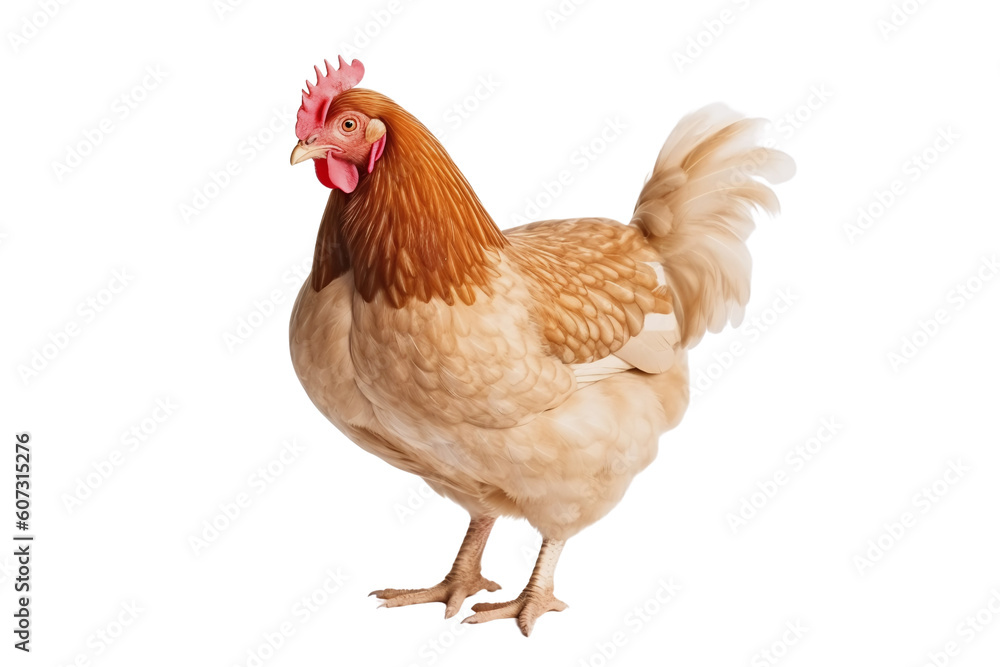 chicken isolated on white chicken isolated on white
