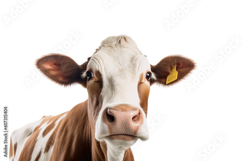 cow isolated on white © krit