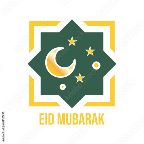 Vector Icon Eid Mubarak Ramadan collection of Islamic religious elements