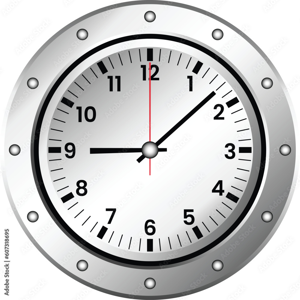 Classic Wall Clock Icon, Clock Face Icon, Symbol For Team Work, Time Management, Deadline, Transparent Background Classic Wall Clock Icon, Clock Face Icon, Symbol For Team Work, Time Management, Deadline, Transparent Background